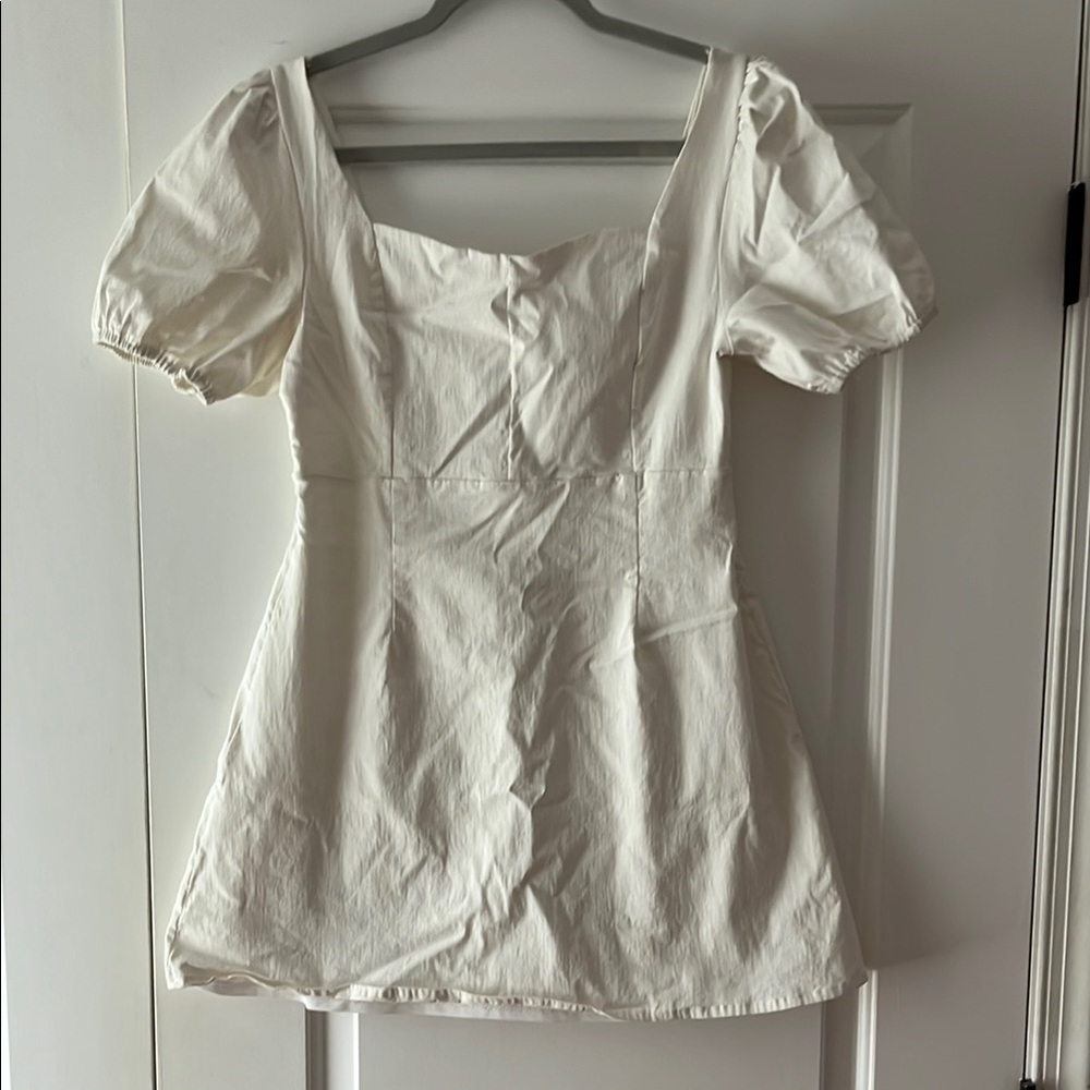 Altar'd State Cream Mini Dress